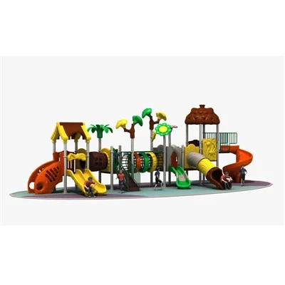 Parque de juegos al aire libre para espacios pequeños